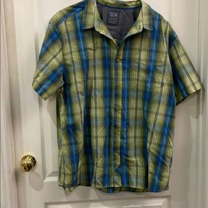 Blue & Green Plaid Mountain Hard Wear